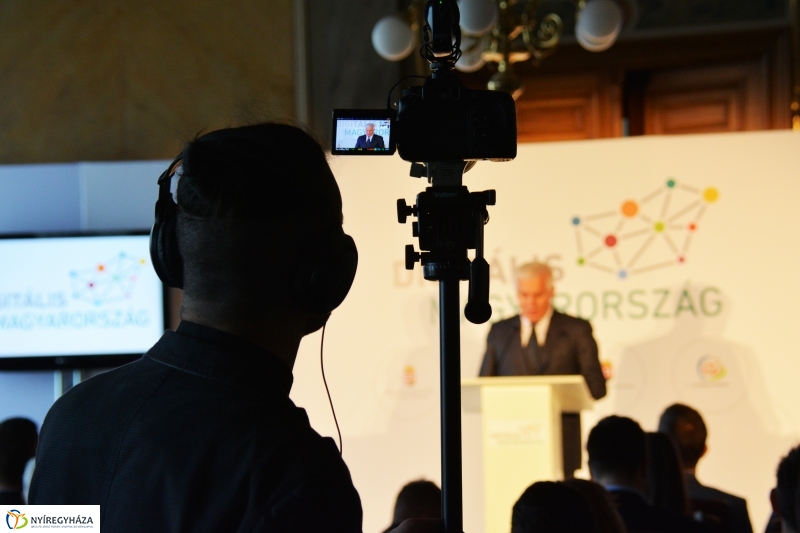 Digitális Magyarország Sajtótájékoztató Nyíregyházán