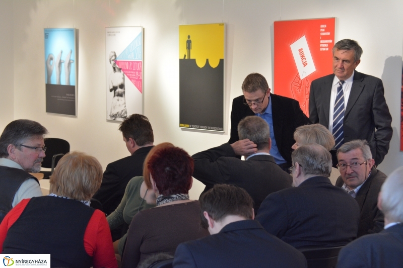 Plakát Kiállítás megnyitó a Pál Gyula teremben