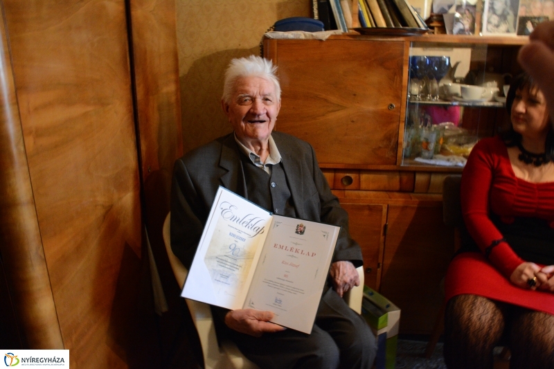 Kiss József köszöntése 90. Születésnapja alkalmából