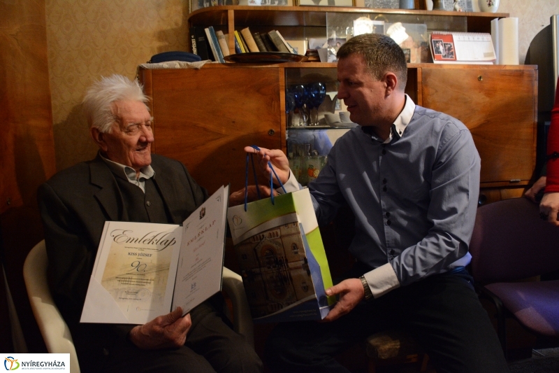 Kiss József köszöntése 90. Születésnapja alkalmából