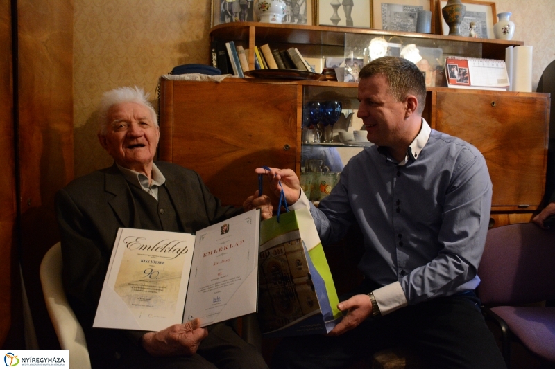 Kiss József köszöntése 90. Születésnapja alkalmából