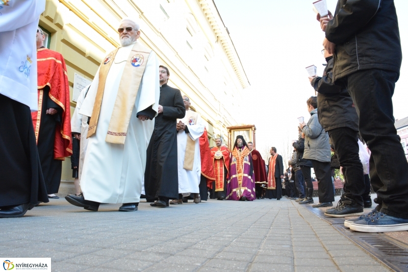 Mária-kegykép Nyíregyházán