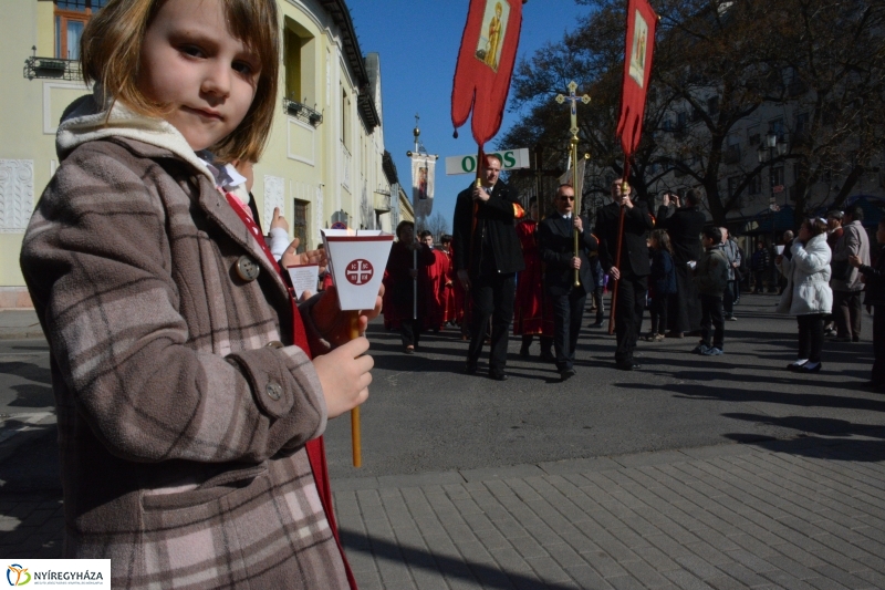 Mária-kegykép Nyíregyházán