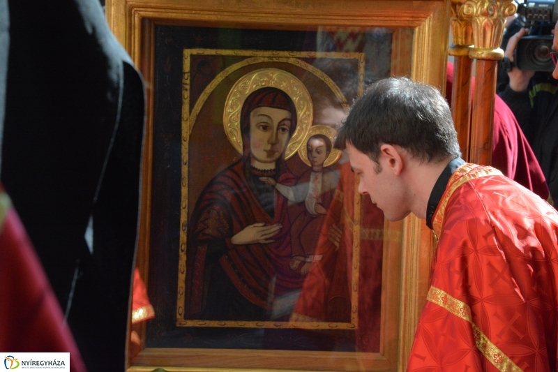 Mária-kegykép Nyíregyházán