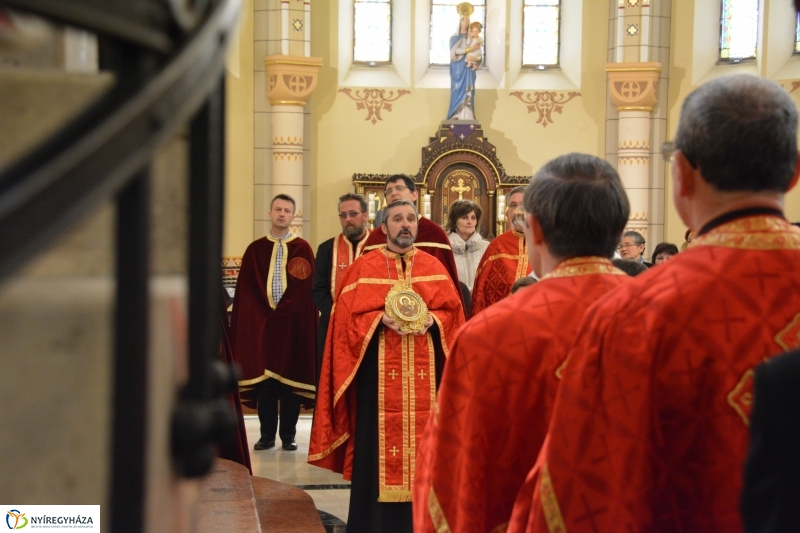 Mária-kegykép Nyíregyházán