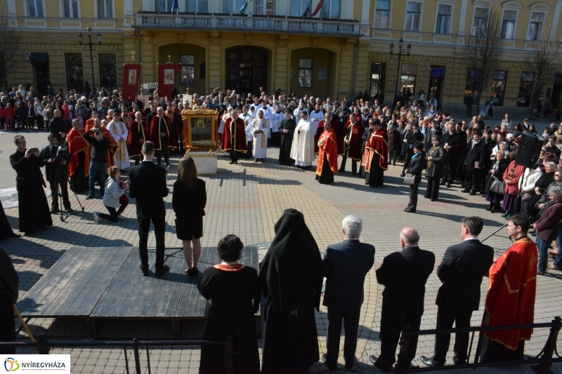 Mária-kegykép Nyíregyházán