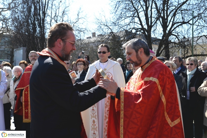 Nyíregyházán a kegykép