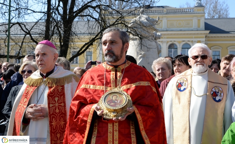 Nyíregyházán a kegykép