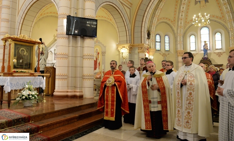 Nyíregyházán a kegykép