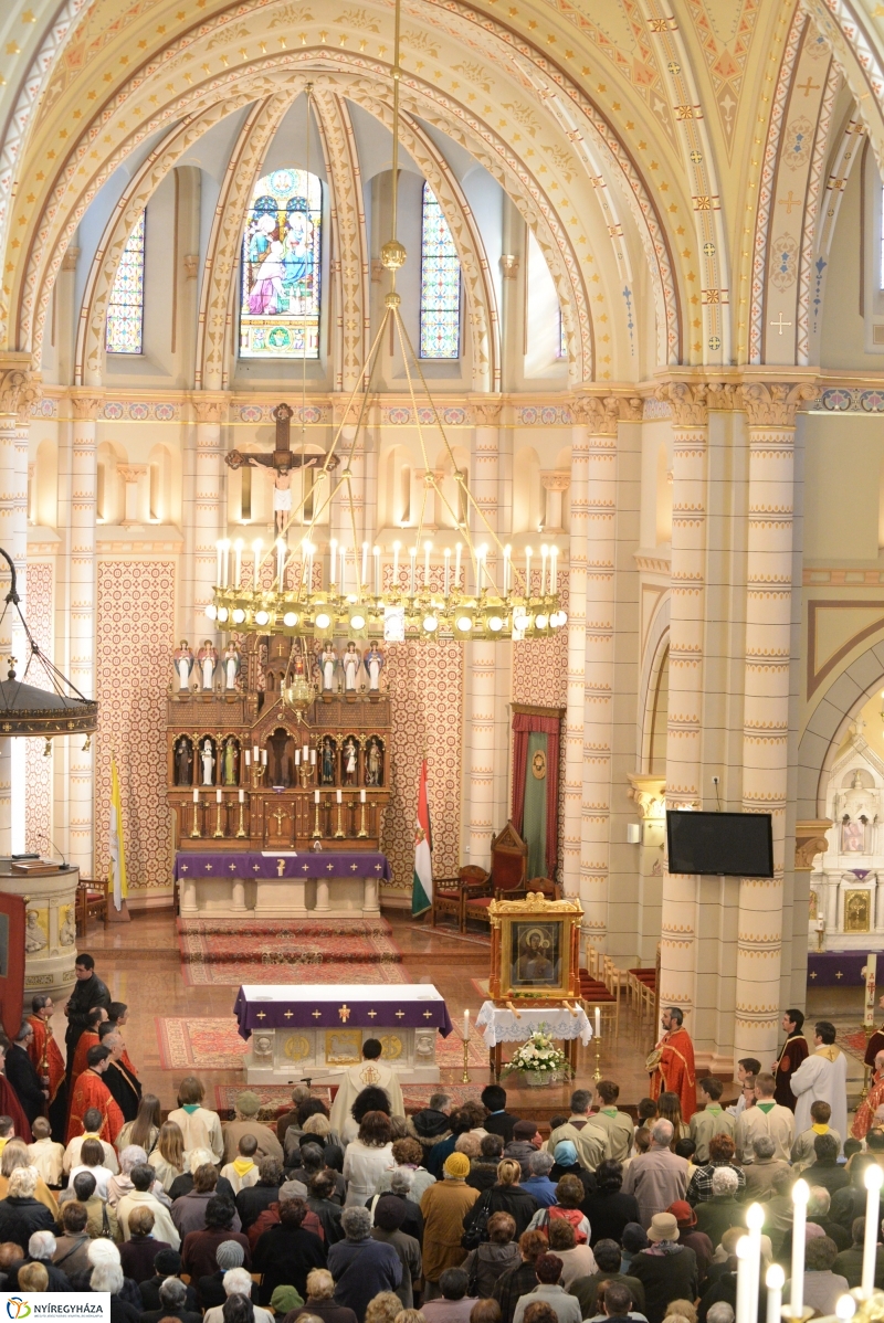 Nyíregyházán a kegykép