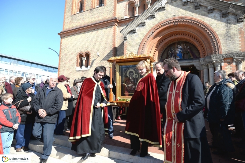 Nyíregyházán a kegykép