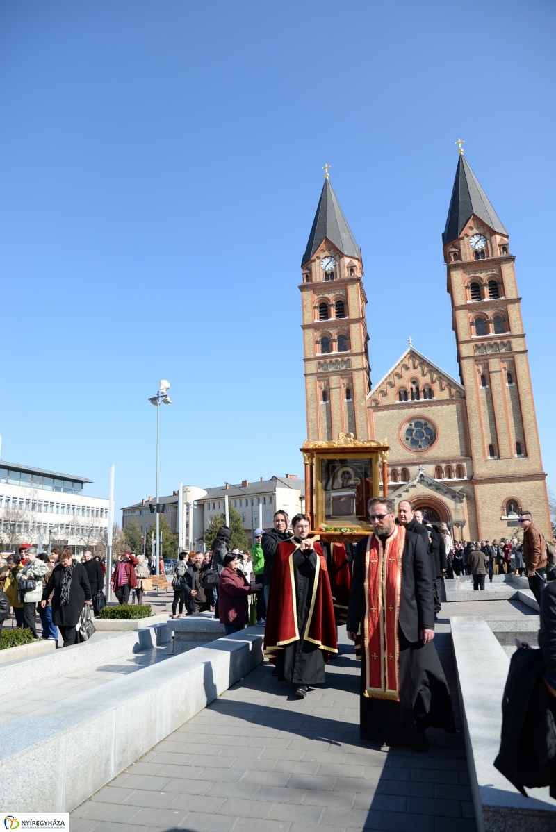 Nyíregyházán a kegykép