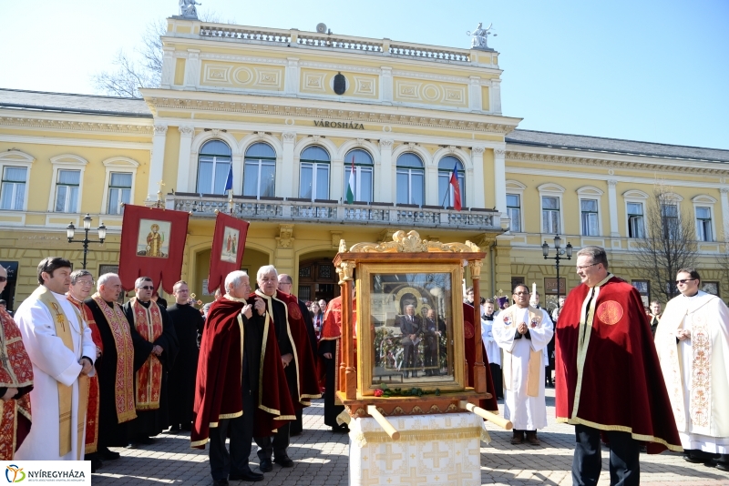 Nyíregyházán a kegykép