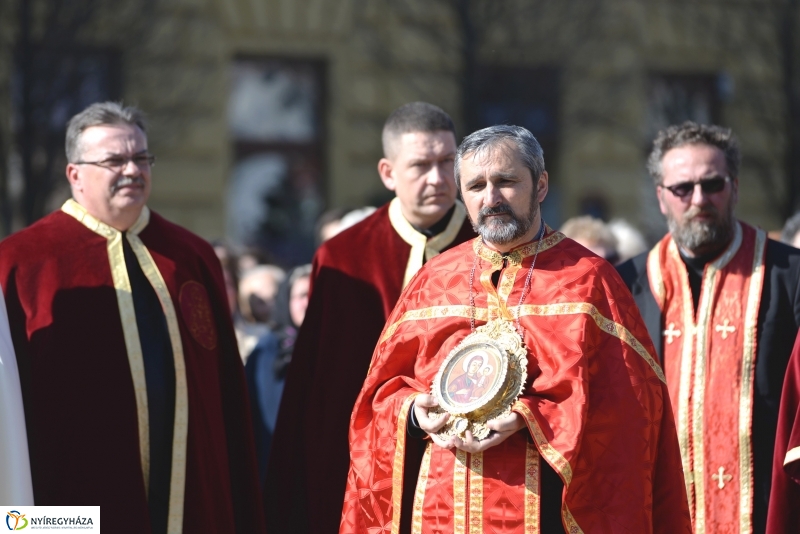 Nyíregyházán a kegykép