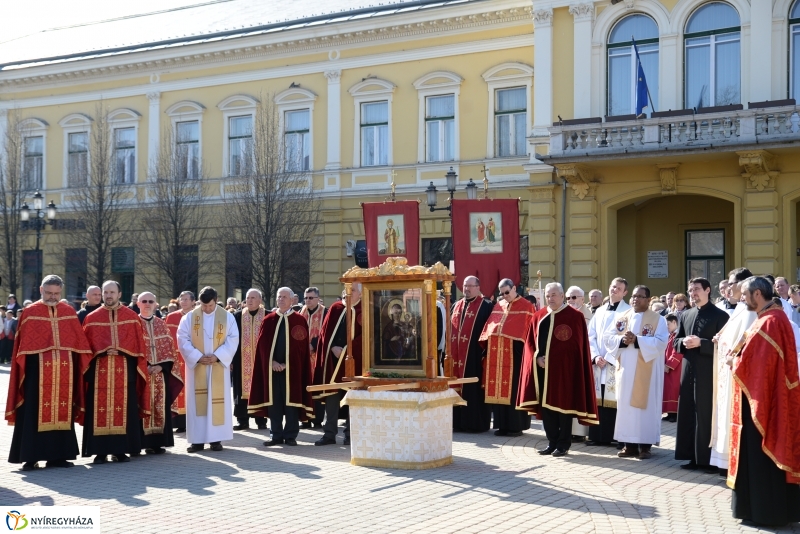 Nyíregyházán a kegykép