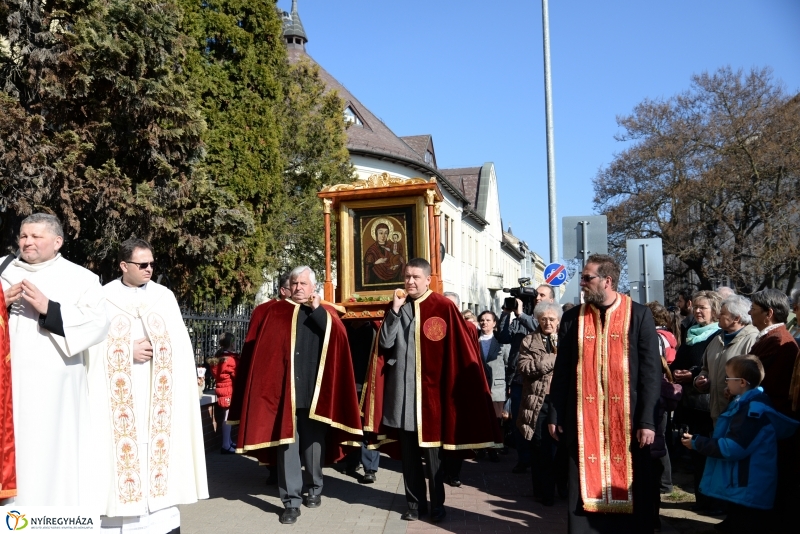 Nyíregyházán a kegykép