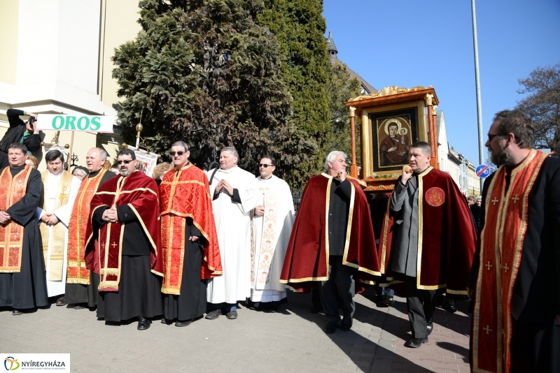 Nyíregyházán a kegykép