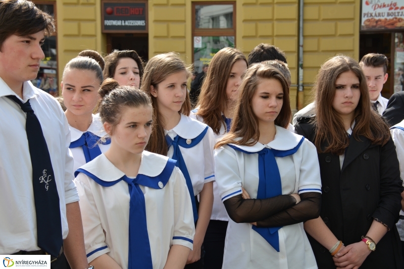 Rákóczi emlékmű koszorúzása