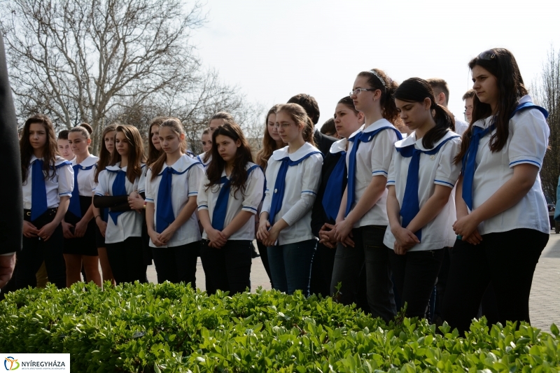 Rákóczi emlékmű koszorúzása