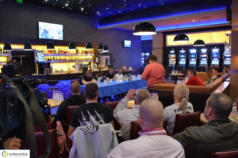 Nyíregyháza Tigers Sajtótájékoztató az Onyx Casinóban