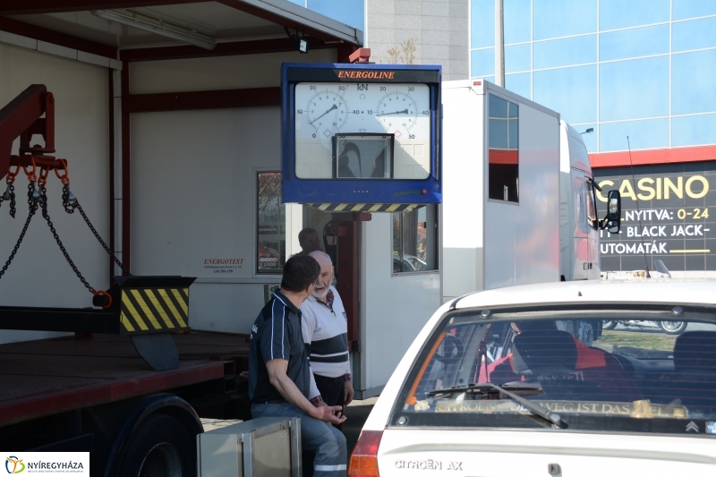 Közlekedésbiztonsági nap a NyírPláza parkolóban