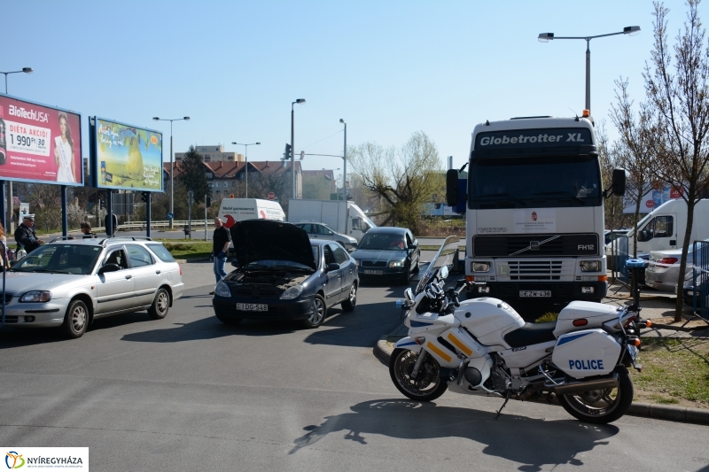 Közlekedésbiztonsági nap a NyírPláza parkolóban