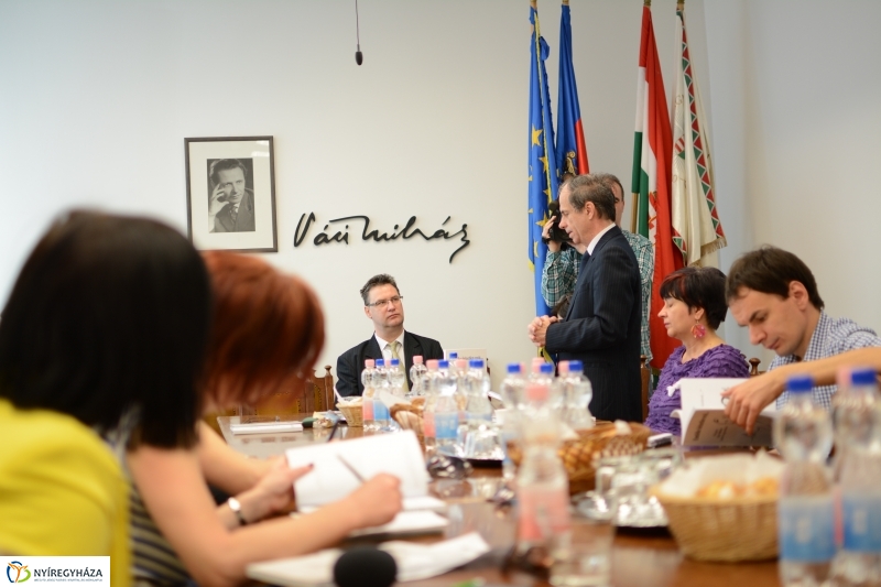 Váci Mihály megemlékezés Sajtótájékoztató