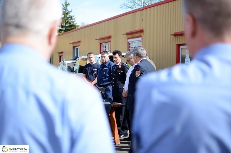 Új felszerelést kapott a Nyíregyházi Tűzoltóság