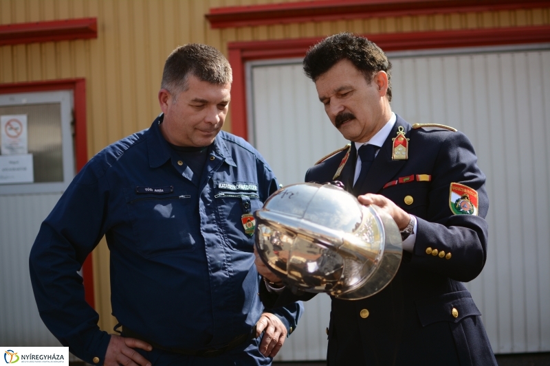 Új felszerelést kapott a Nyíregyházi Tűzoltóság