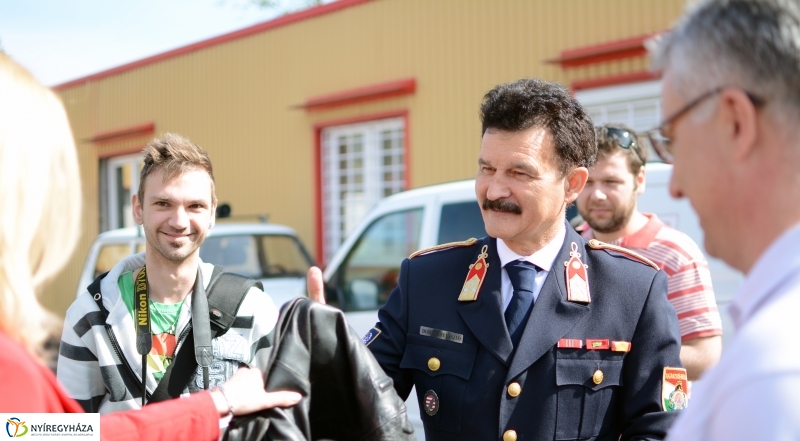 Új felszerelést kapott a Nyíregyházi Tűzoltóság