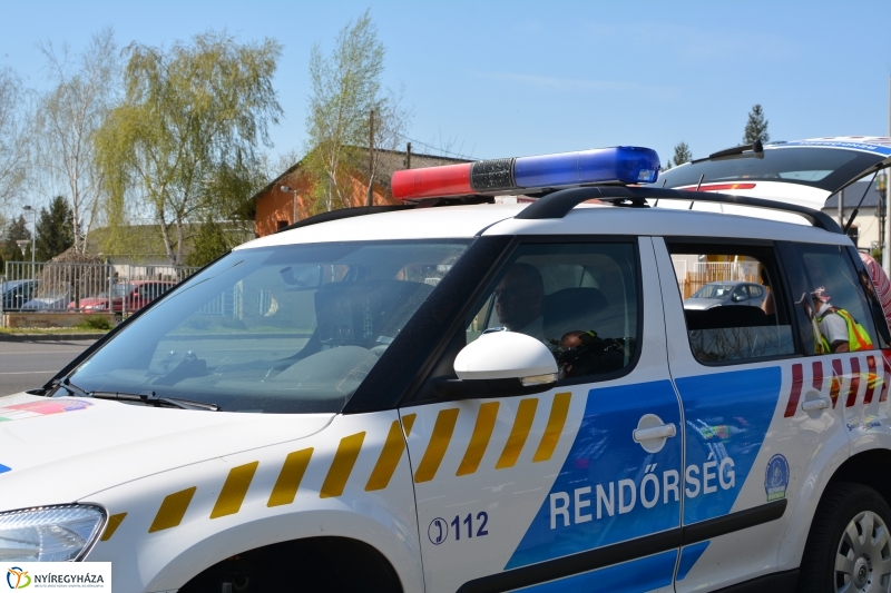 TISPOL ellenőrzés a Nyíregyházi úton