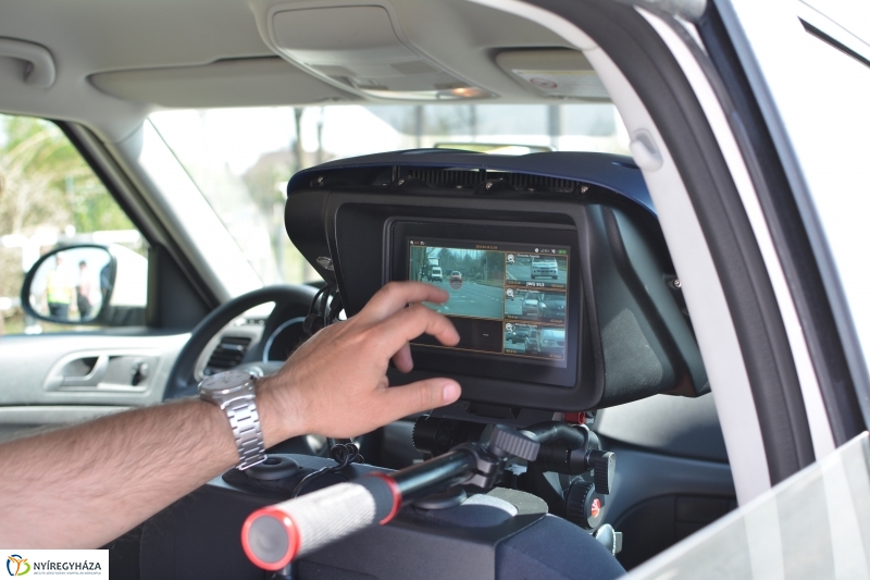 TISPOL ellenőrzés a Nyíregyházi úton