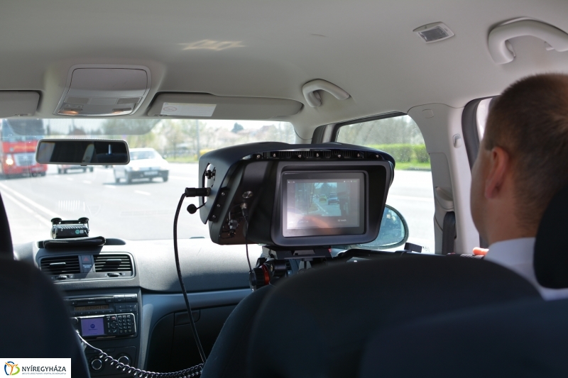 TISPOL ellenőrzés a Nyíregyházi úton