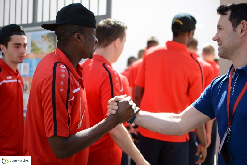 A Csodavár Játszóházba látogatott a Nyíregyházi Spartacus