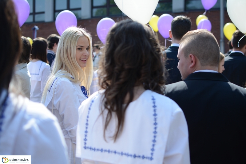 Ballagás a Zrínyi Ilona Gimnáziumban