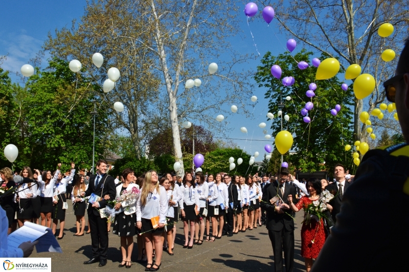 Ballagás a Zrínyi Ilona Gimnáziumban