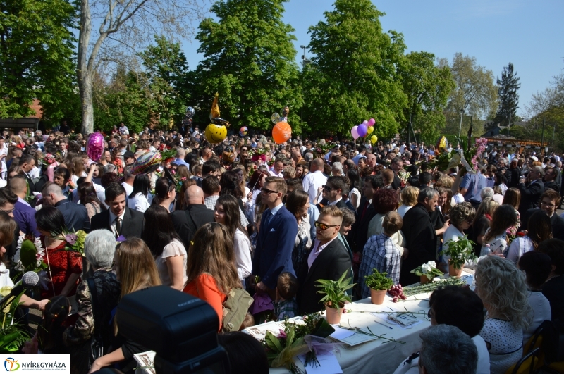 Ballagás a Zrínyi Ilona Gimnáziumban