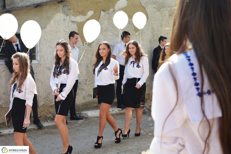 Ballagás a Zrínyi Ilona Gimnáziumban