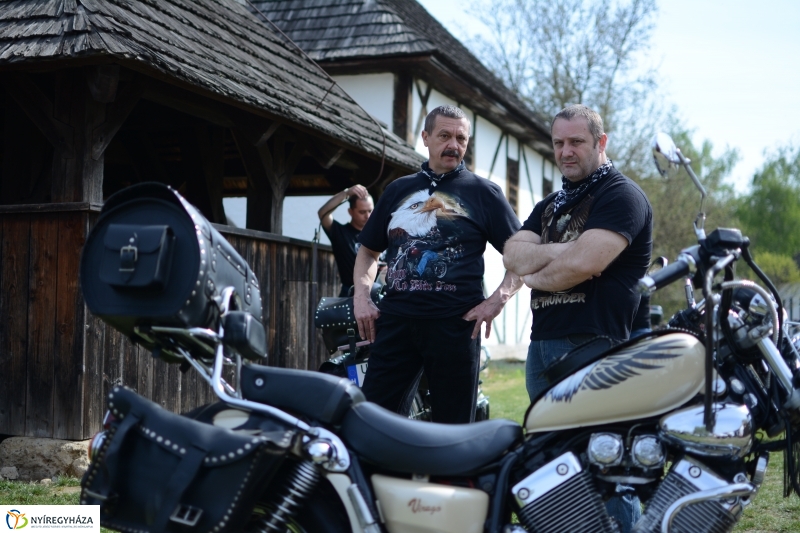 Motoros Véradás a Múzeumfaluban