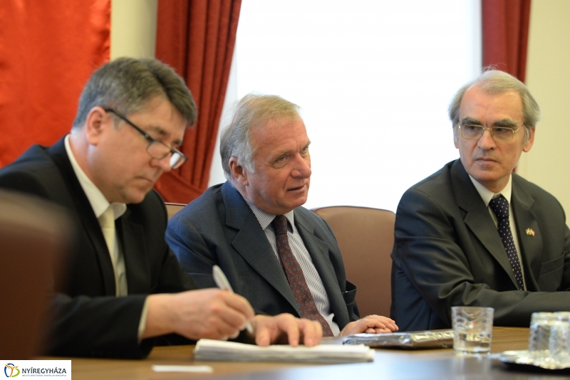 Osztrák nagykövet a Városházán