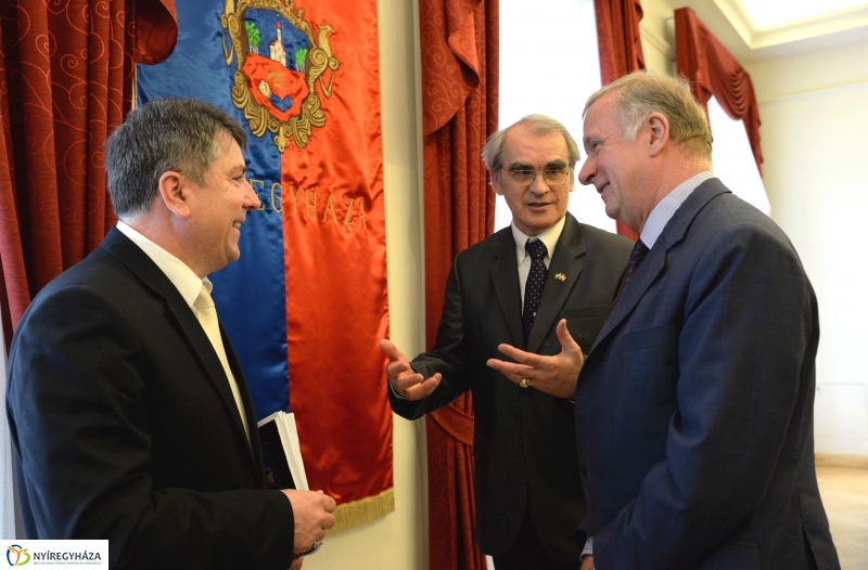 Osztrák nagykövet a Városházán