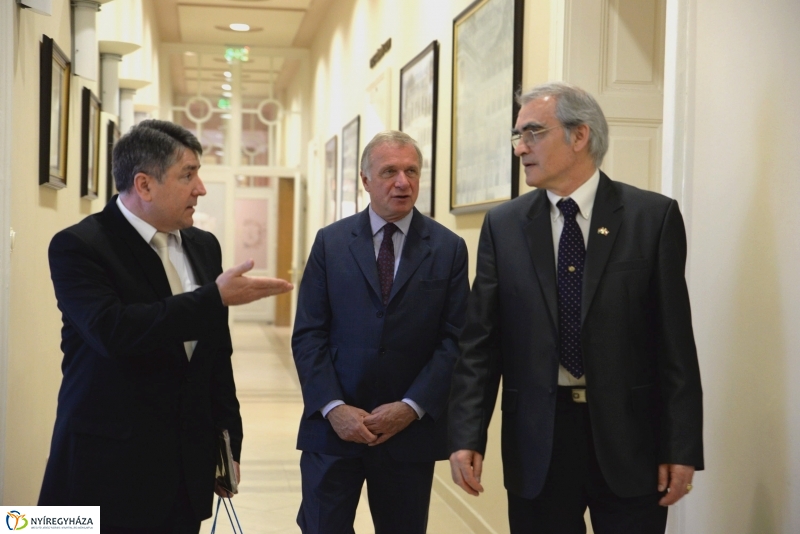 Osztrák nagykövet a Városházán