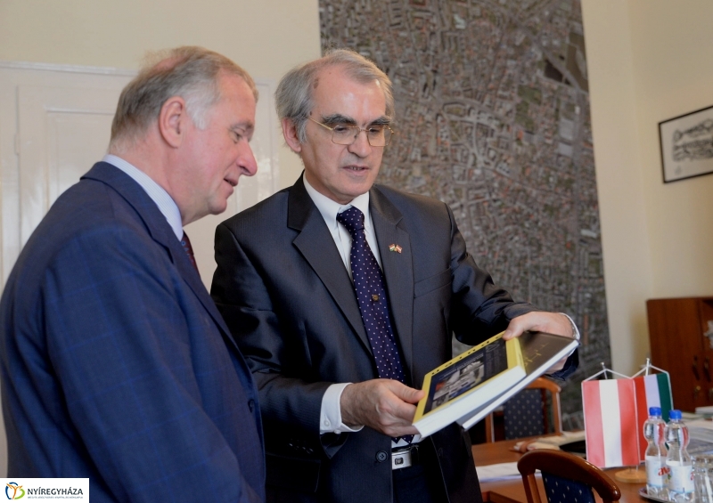 Osztrák nagykövet a Városházán