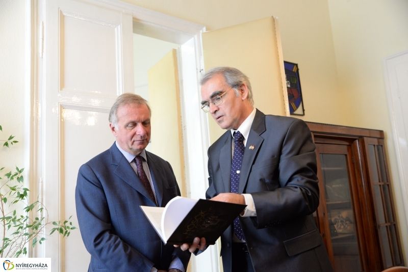 Osztrák nagykövet a Városházán