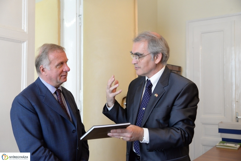 Osztrák nagykövet a Városházán