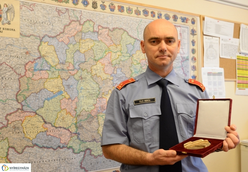 Kitüntetett tűzoltók