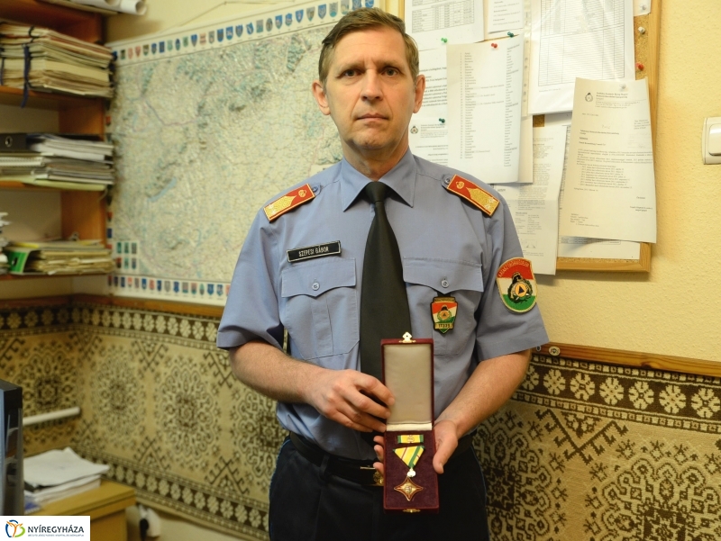 Kitüntetett tűzoltók