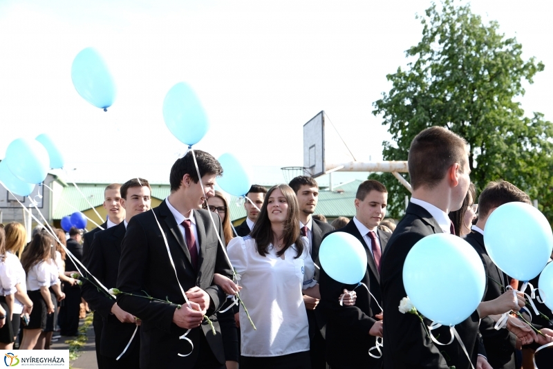 A Krúdy Gyula Gimnázium ballagási ünnepsége