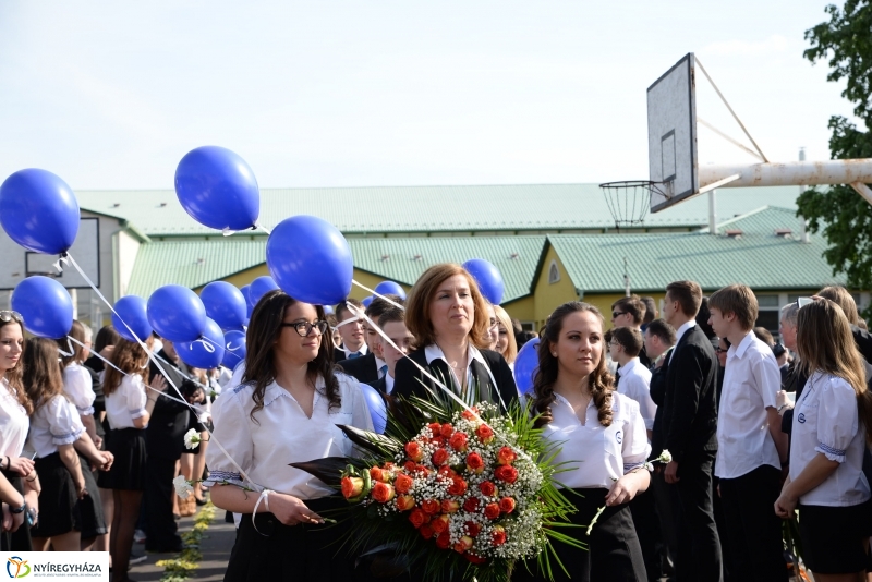 A Krúdy Gyula Gimnázium ballagási ünnepsége