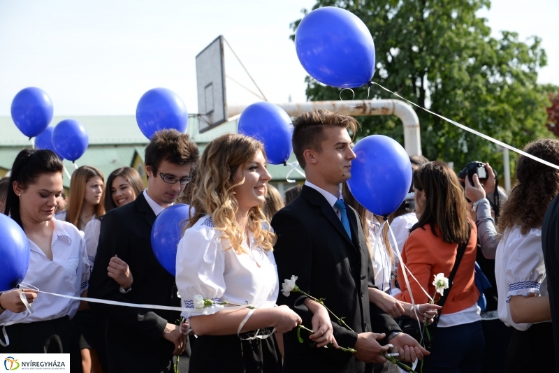 A Krúdy Gyula Gimnázium ballagási ünnepsége